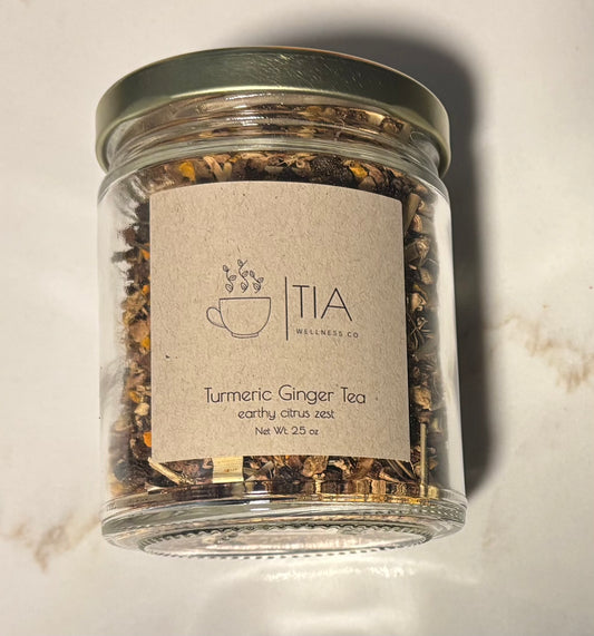 Turmeric Ginger Tea Jar