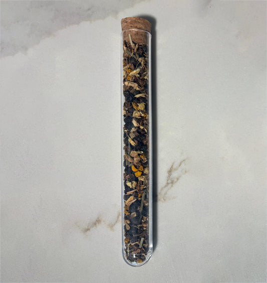 Turmeric Ginger Tea Test Tube